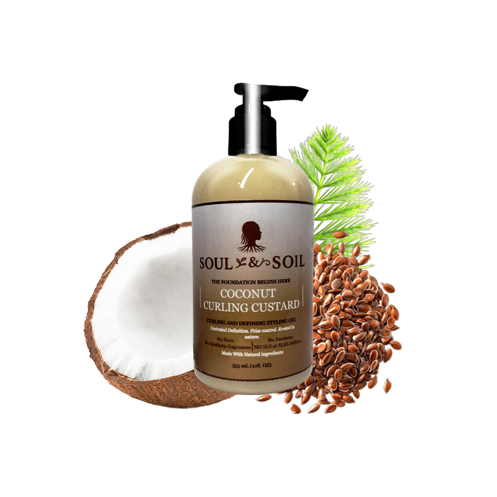 Coconut Curling Custard