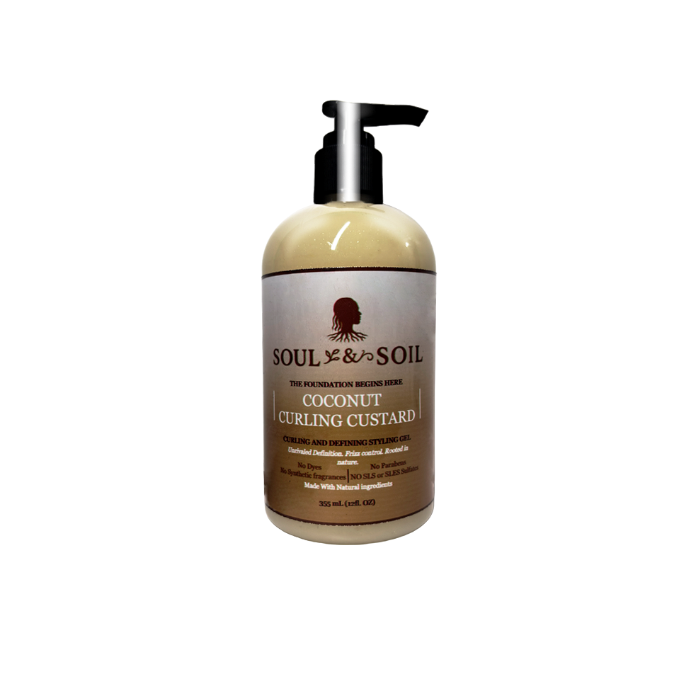 Coconut Curling Custard